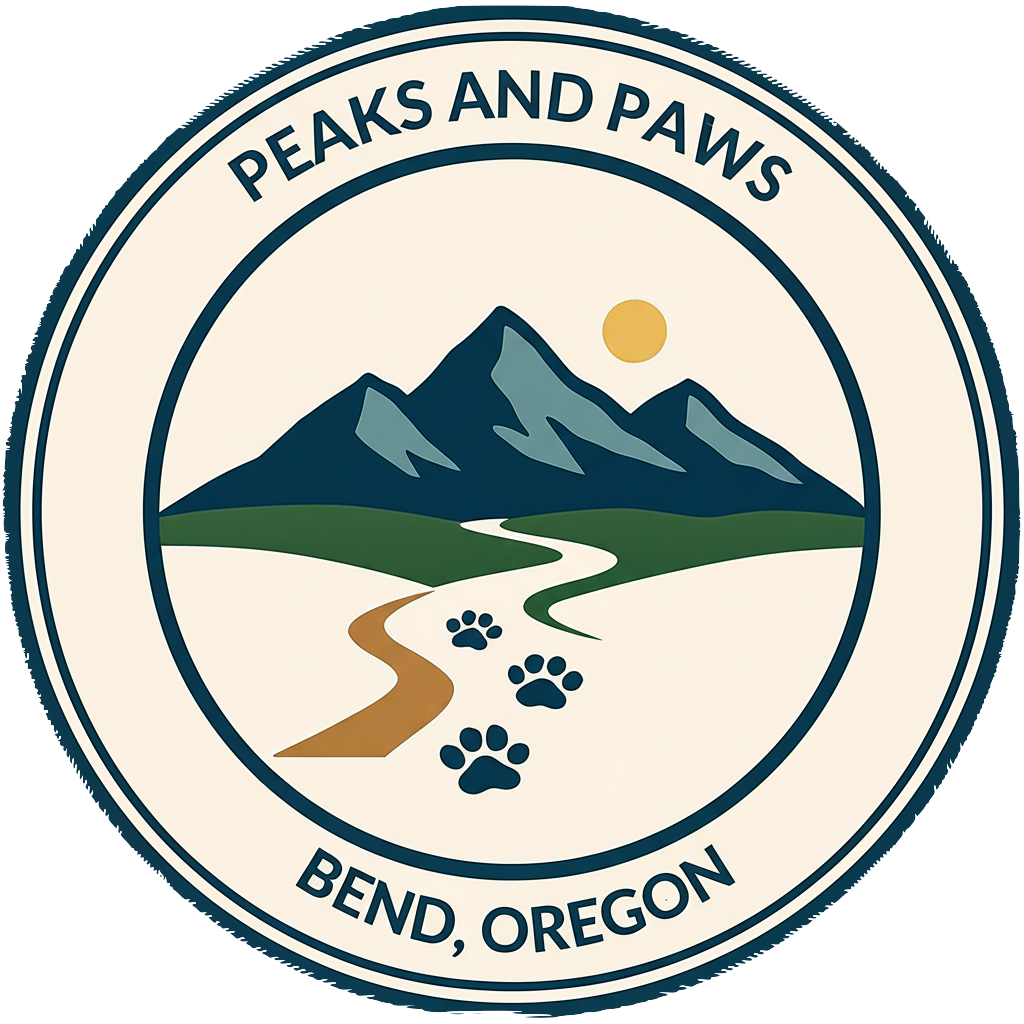 Paws and Peaks Logo